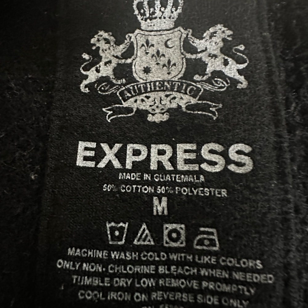 Express sweatshirt hoodie w zipper - Picture 6 of 6